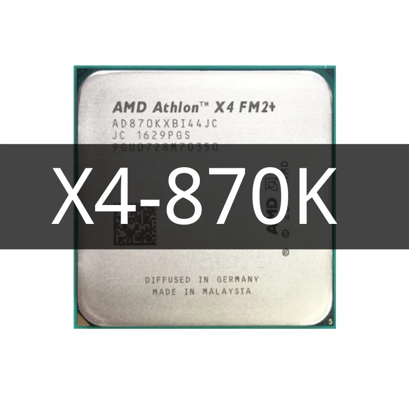 

AMD Athlon X4 870K X4 870 X4 870 K 3.9 GHz Quad-Core CPU Processor AD870KXBI44JC Socket FM2+