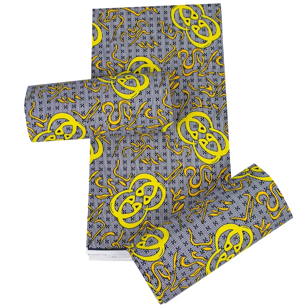 Высококачественная ткань Анкара в африканском дизайне для шитья своими руками