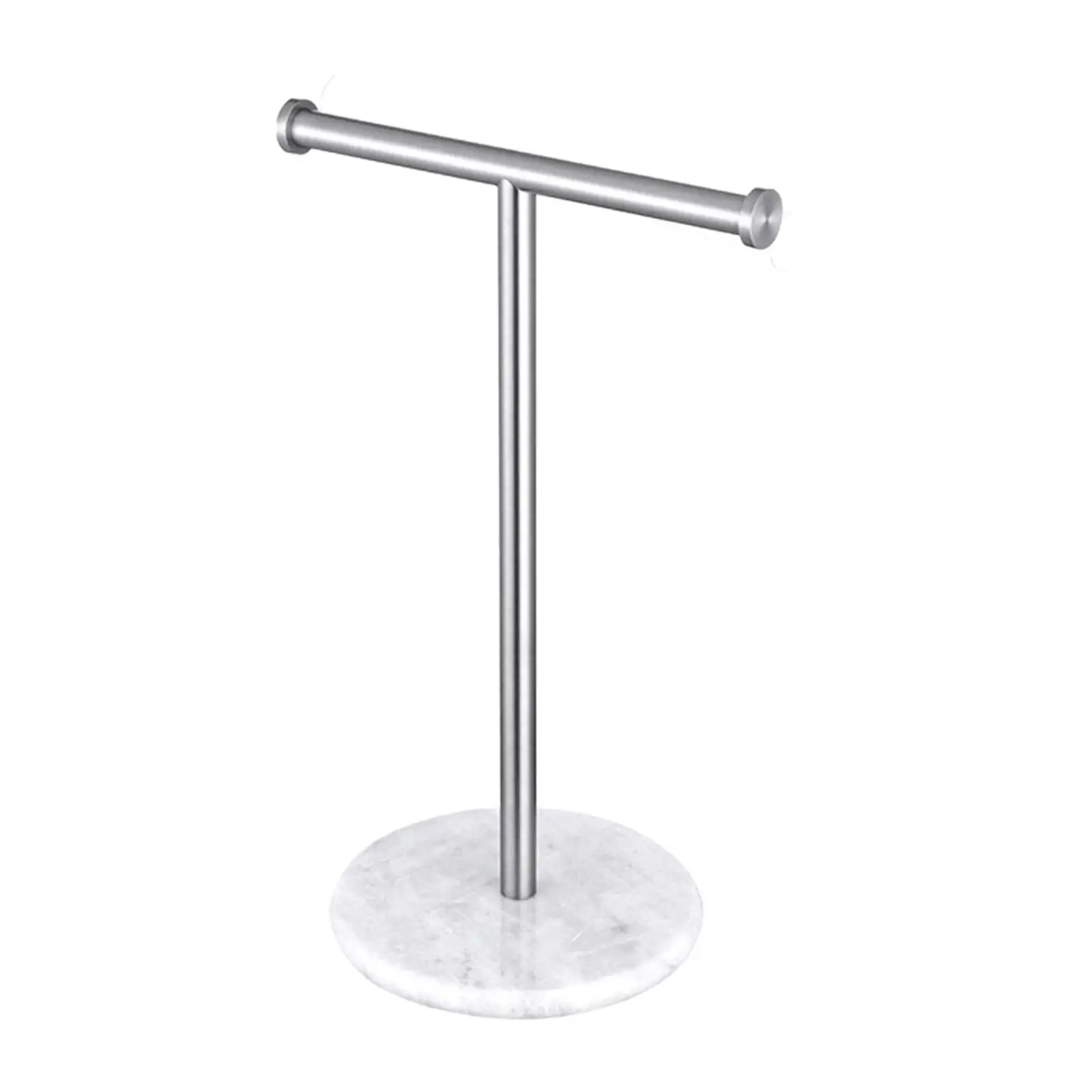 

T Shape Under Cabinet Paper Towel Holder Free Standing for Kitchen