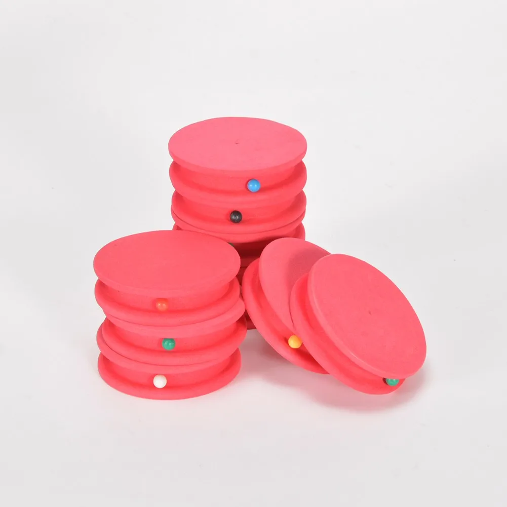 

10 Set Carp Fishing Rig Line Winders With Pins Line Leader Winder Organizor EVA Hook Fishing Tool 17mm Thickness
