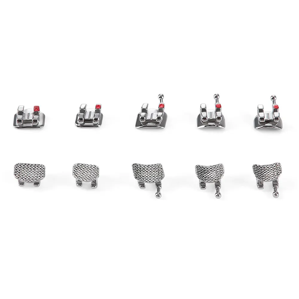 Стоматологические брекеты ортодонтические сетчатая основа мини-Roth/MBT022/018 слот с