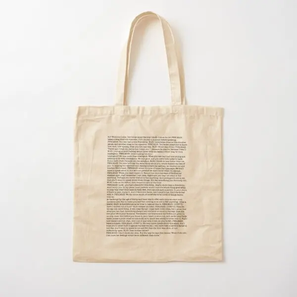 

Dads Monologue From Call Me By Your Nam Canvas Bag Foldable Travel Reusable Shoulder Bag Grocery Fabric Printed Women Fashion