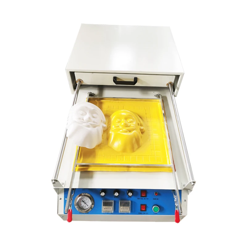 

PVC Acrylic PE PP ABS thermoforming Depth vacuum forming machine for suction press shape