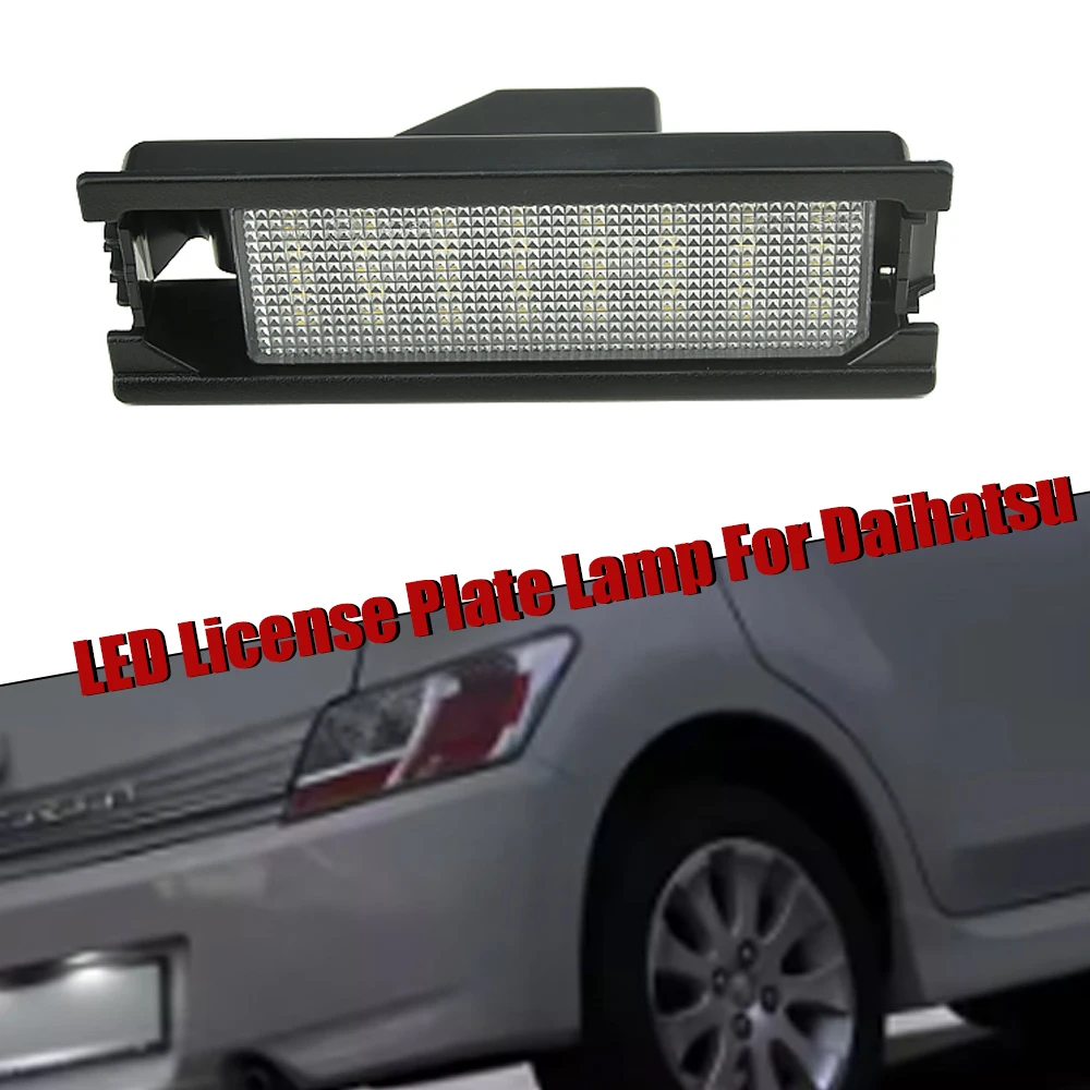 Светодиодная подсветка номерного знака для Daihatsu Mira Cocoa L675L685 Terios L455L465 – ультраяркая, водонепроницаемая, простая установка (art.: 3920db033f3bc) - 3920db033f3bc