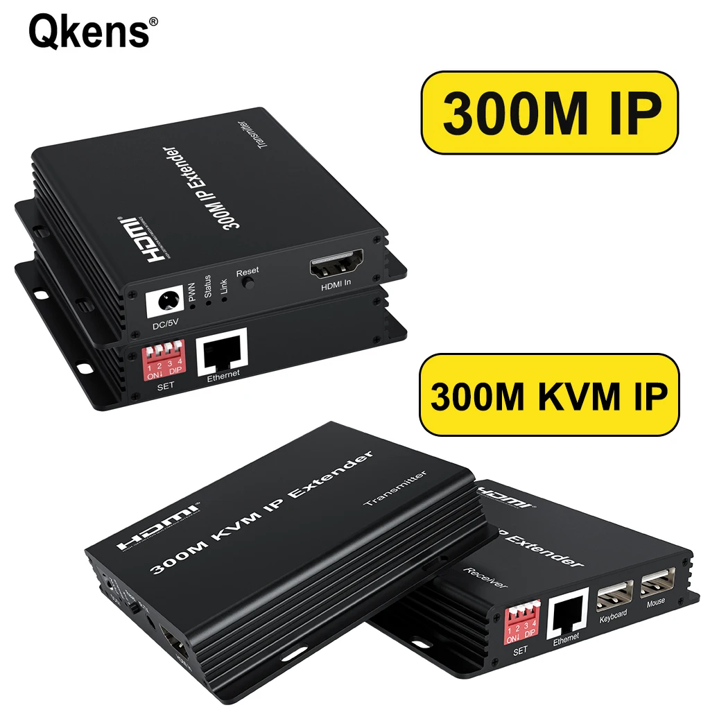 

HD 300 м IP HDMI удлинитель более Rj45 Cat5e Cat6 Ethernet-кабель видеопередатчик приемник Vs KVM IP удлинитель для ПК клавиатуры мыши