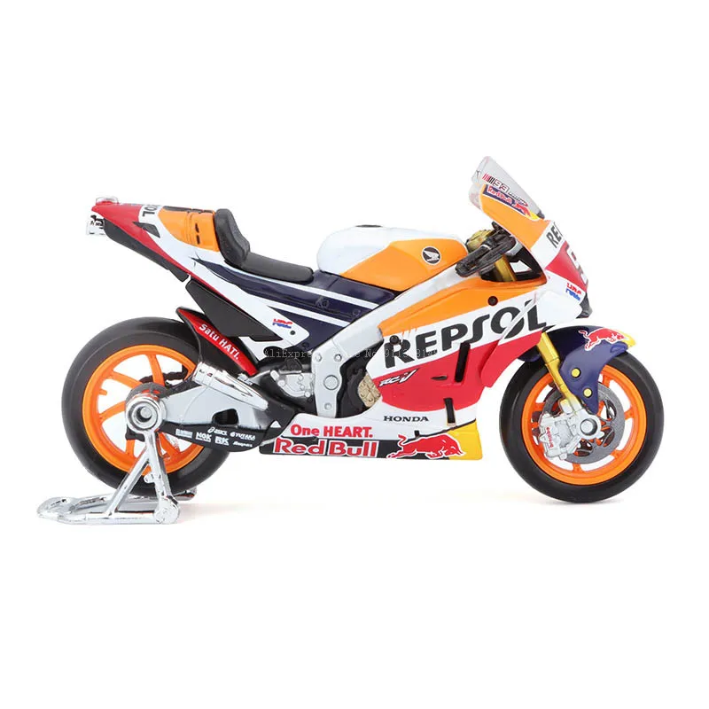 Гоночная литейная модель мотоцикла Maisto 1:18 Repsol Honda Team RC213V 2018 #93 Марк маркер Moto GP