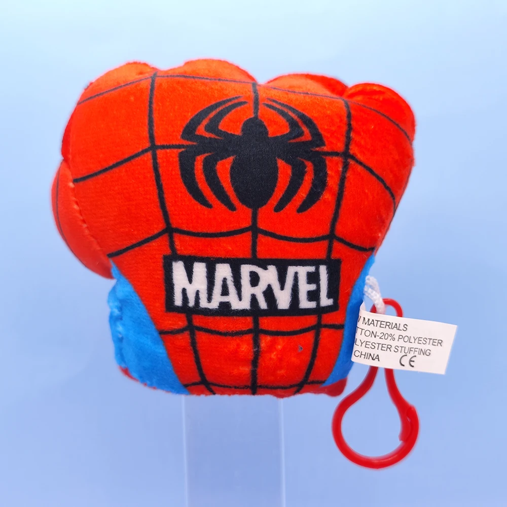 Брелок-перчатка Marvel С Супергероем И Подвижными Пальцами Подвесная Кукла Для