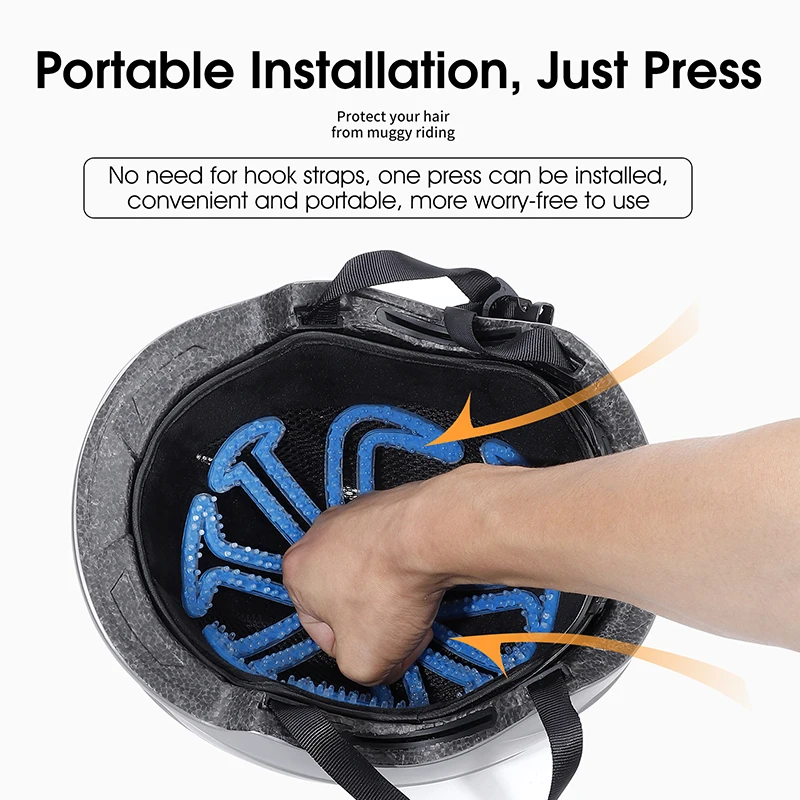 Сменная подкладка для шлема WEST BIKIN Мягкая силиконовая Массажная летняя дышащая