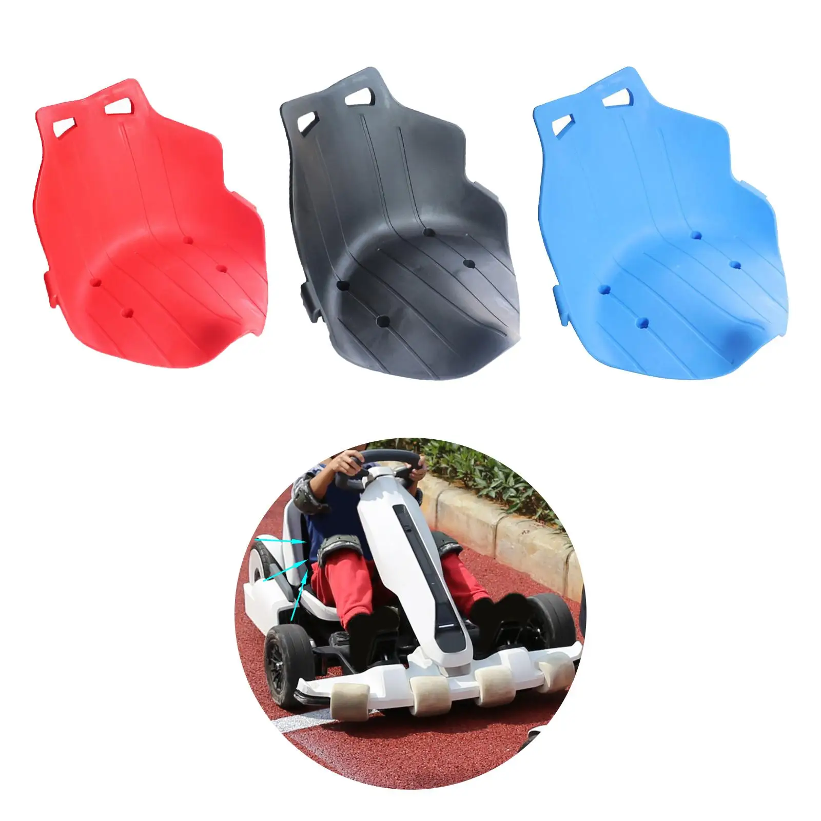 Kids Kart Seat for Balance Karting Vhicles Durable Go