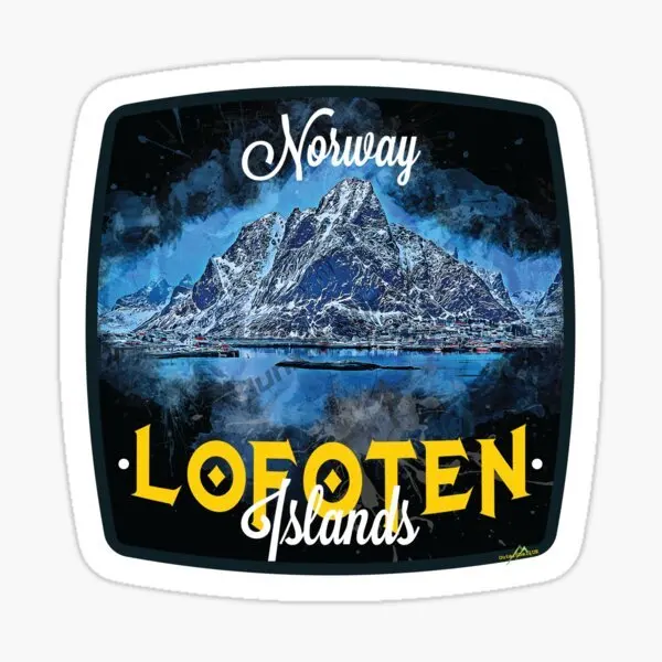 Фото NORWAY TROLLSTIGEN LOFOTRN LOFOTEN NORWAY LOFOTEN ISLANDS ATLANTIC ROAD NORWAY ALESUND автомобильные наклейки виниловые самоклеящиеся №5