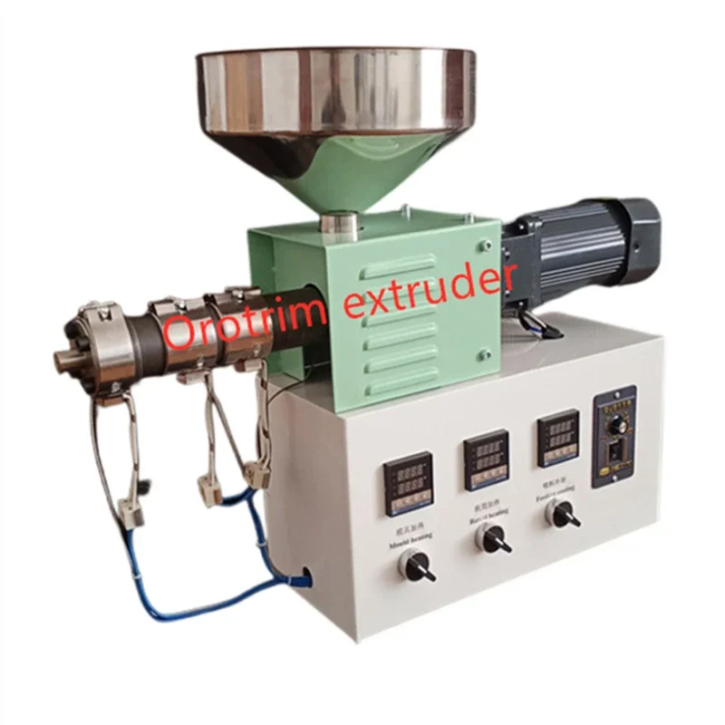 Одновинтовой экструдер 2 кг/ч лабораторный стенд SJ25 одновинтовой пластиковый