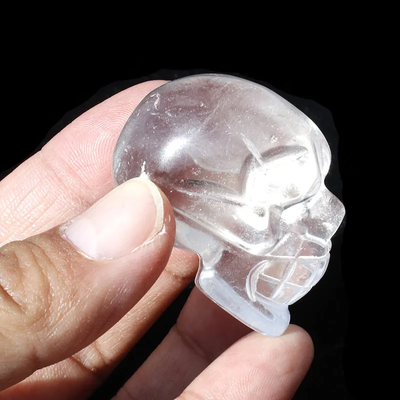 

1 шт., искусственные черепа с кристаллами диагональю 1,5 дюйма