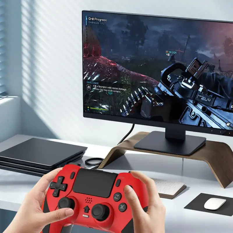 

Macro Programming Control Mobile Game Pad Vibration Function Wireless Cell Controller Phone Gamepad Six Axes For Gamer