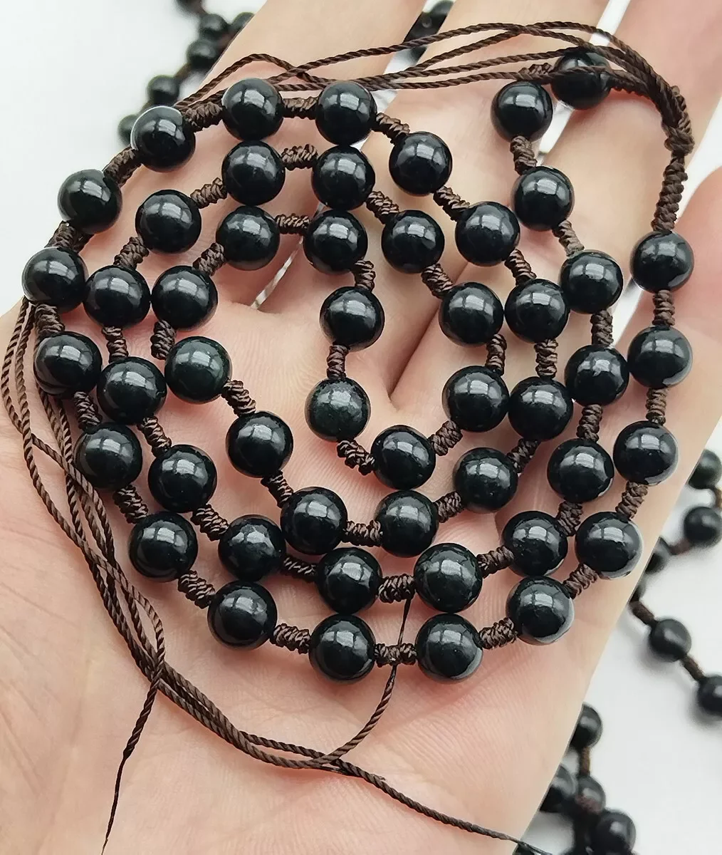 Азиатские 100% натуральные жареные змеевидные кварцевые бусины подвеска веревка 23