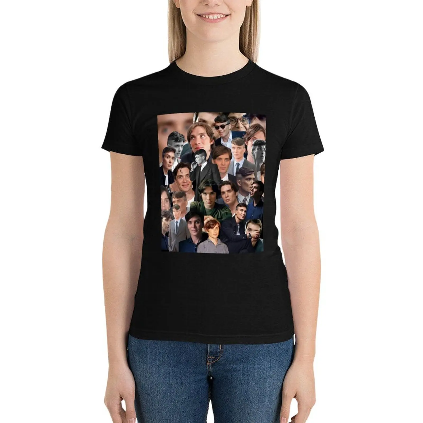 Футболка cillian с фотоколлажем футболка принтом животных для девочек женская