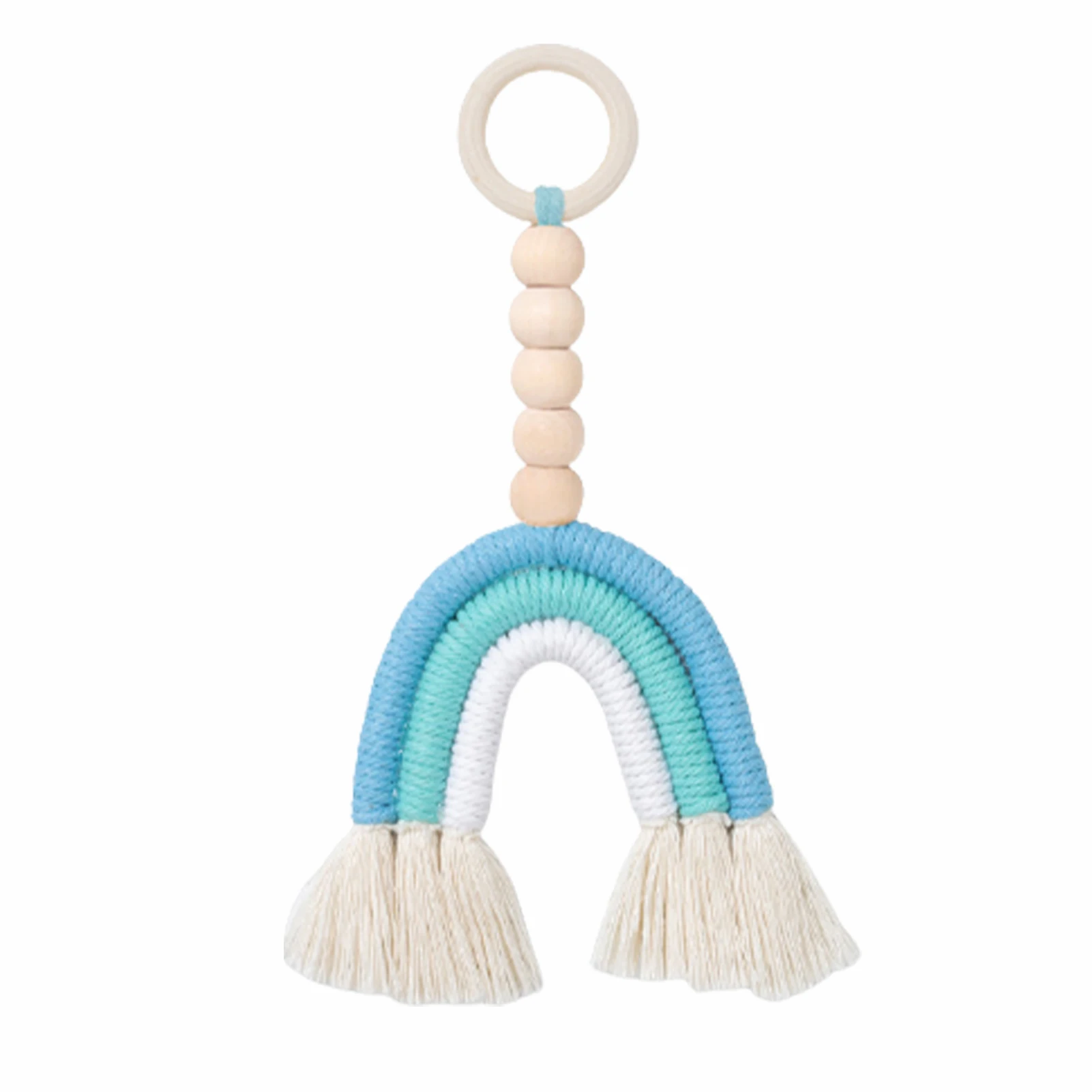 

Многофункциональная плетеная подвеска в спальню для детской комнаты, настенное украшение, радужная фотография, реквизит, домашний декор