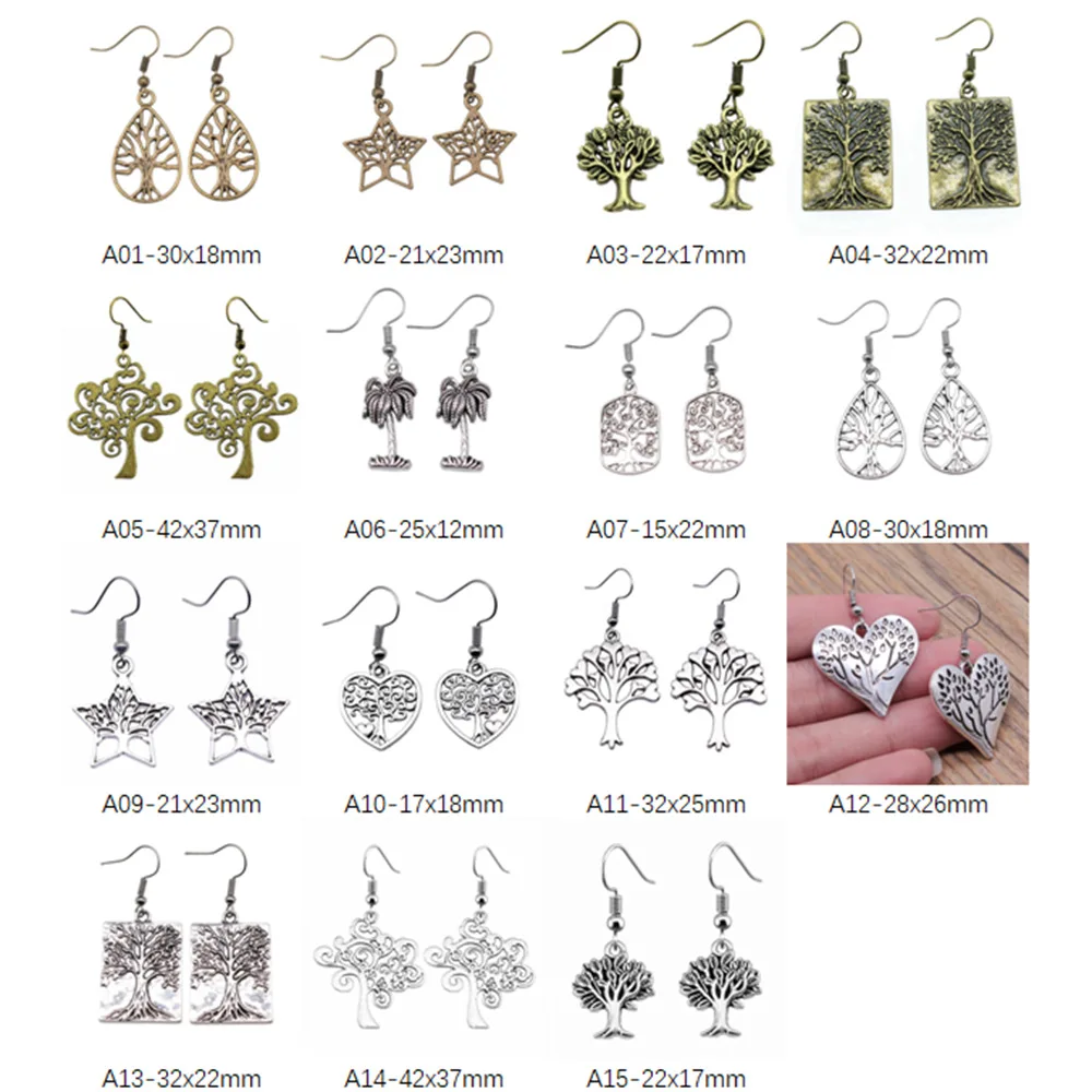 

Love Tree Of Life Earring For Woman Gift Woman Jewelri