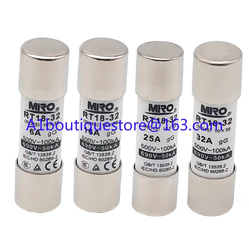 RT18-32 R015 10*38 сердечник предохранителя 32A25A20A16A15A112A10A865A (40 шт.)