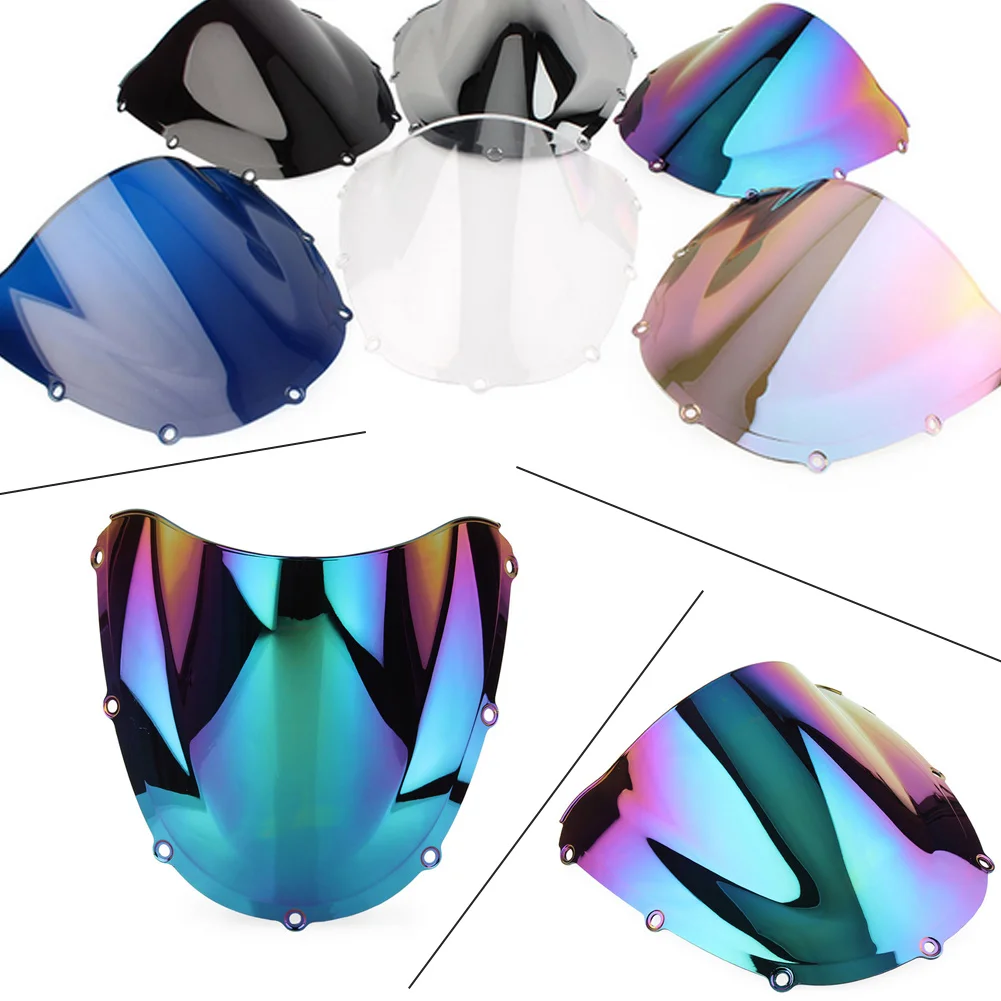 

Лобовое стекло для Honda CBR954RR CBR 954 RR 954RR 2002-2003, ветровое стекло с двойным пузырьком, аксессуары для мотоциклов, обтекатель, дефлектор