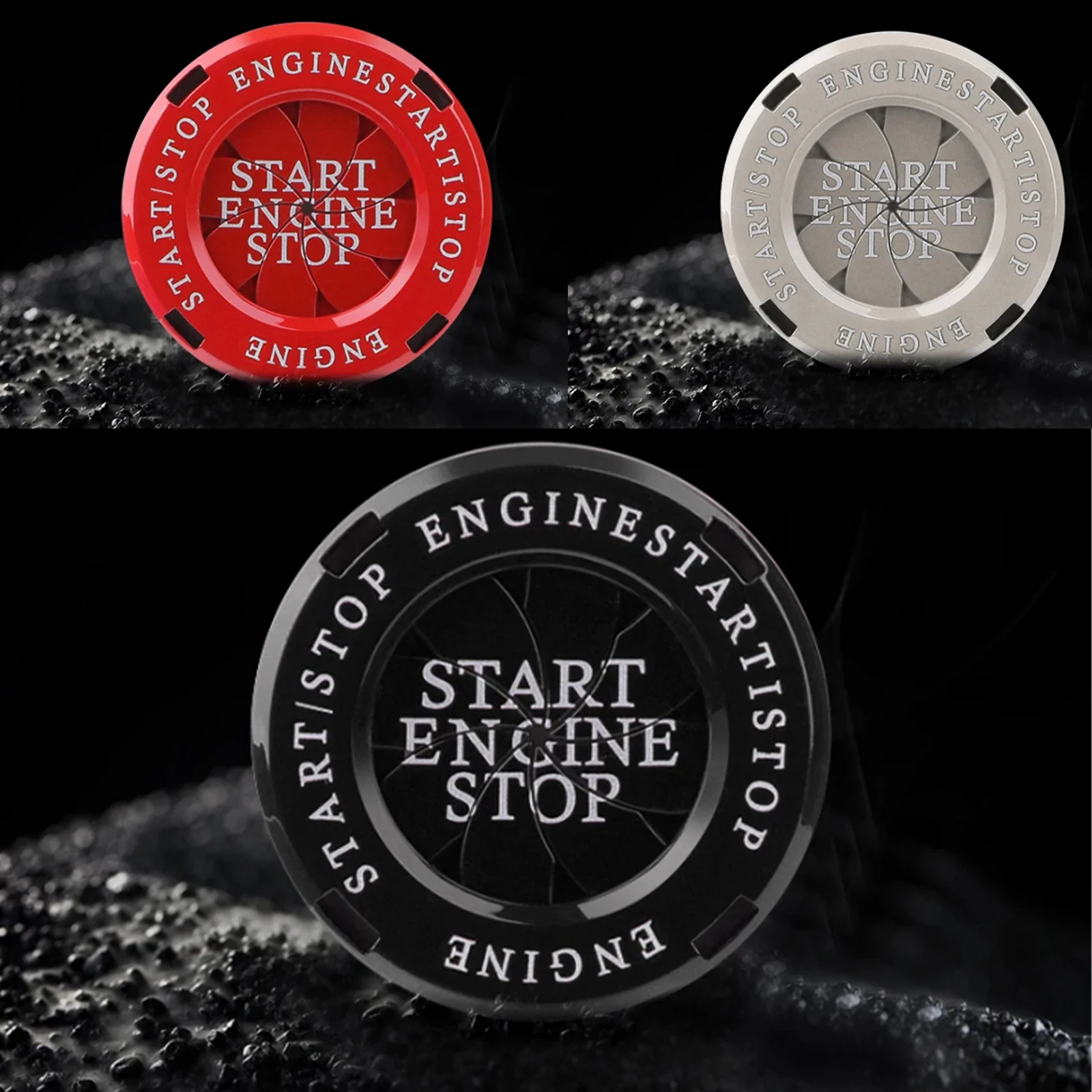 Крышка переключателя зажигания автомобиля одно касание кнопка пуска