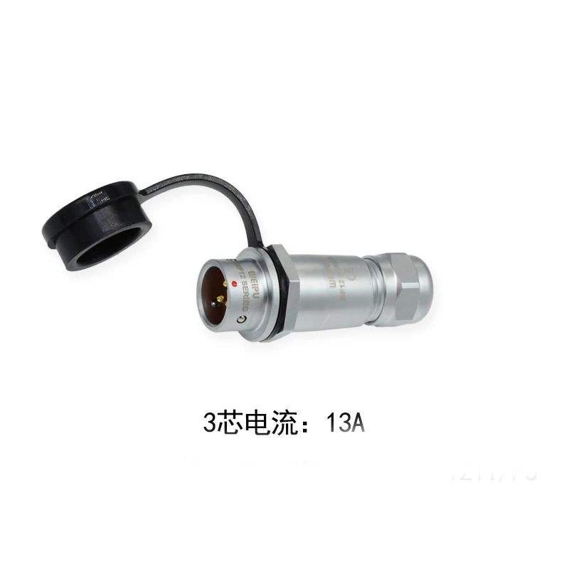 WEIPU SF1211 M12 2 3 4 5 6 7 9Pin Водонепроницаемый промышленный электрический разъем для подключения авиационного женского разъема сигнального адаптера.