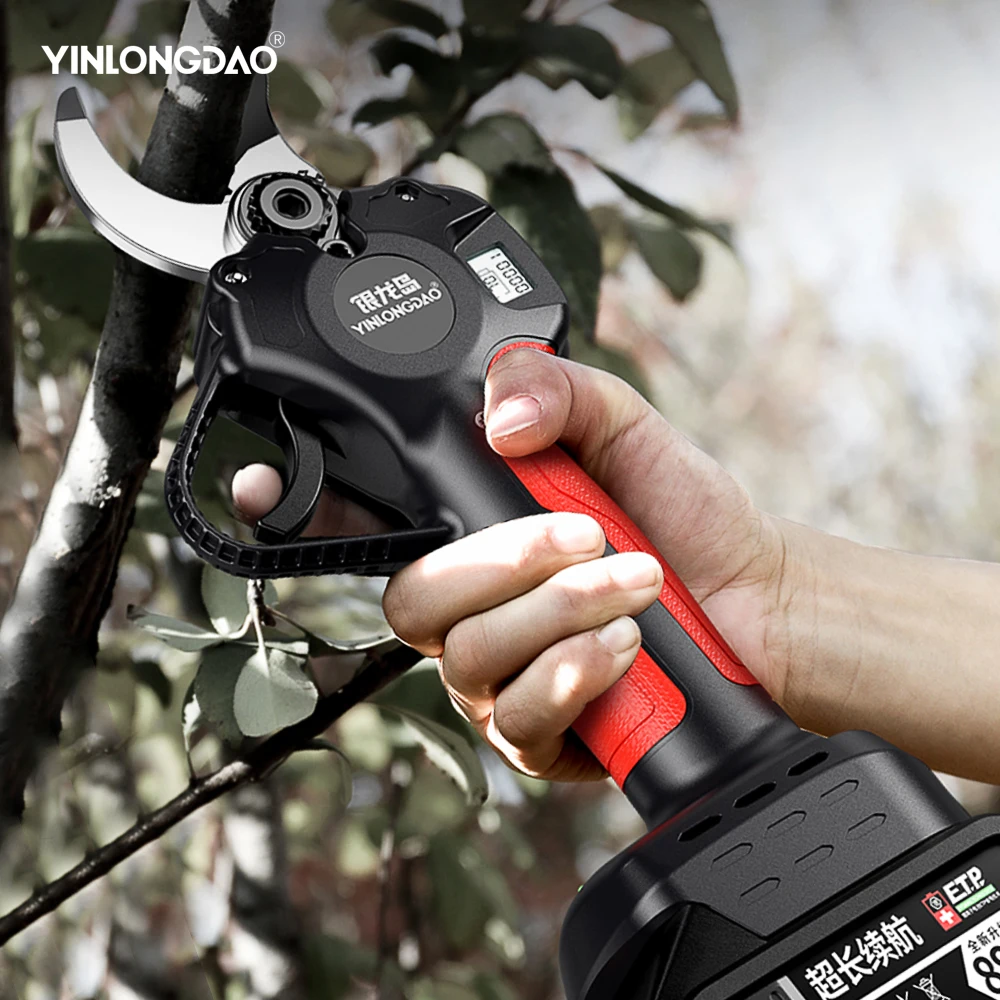 

Электрический секатор, 88 в, беспроводной, для обрезки ветвей, с литий-ионным аккумулятором