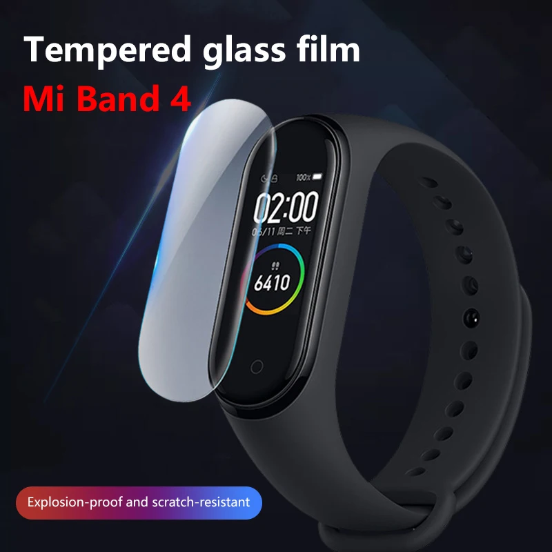 

Explosion-proof Protective Film Transparent Glass Film High Quality Screen Protector Waterproof For Miband4/5/6 Accessories 10g