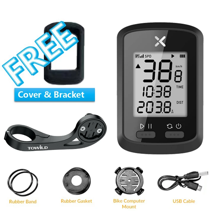 

XOSS G Bike Computer Wireless GPS Speedometer Waterproof Road Cycling MTB Odometer Bicycle Bluetooth Sync APP Cycle ANT+