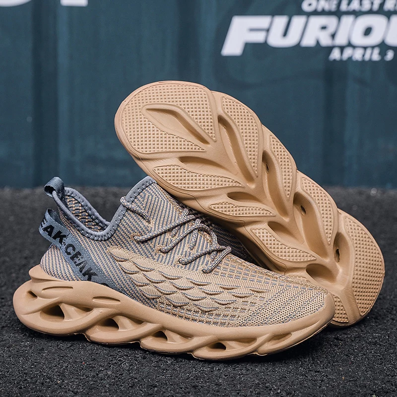 Ultralight Men's Free Running Shoes for Men Brand Designer Sneakers Spring Sock Mesh Sports Jogging Shoes Oversize Male Footwear