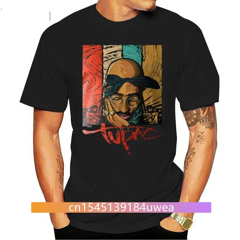 

Limited 2Pac Shakur Tupac Rap Music Hip Hop Lil Uzi Peep Black Men'S T-Shirt 2019 New Arrival Summer Shipping Homme Tee Shirt
