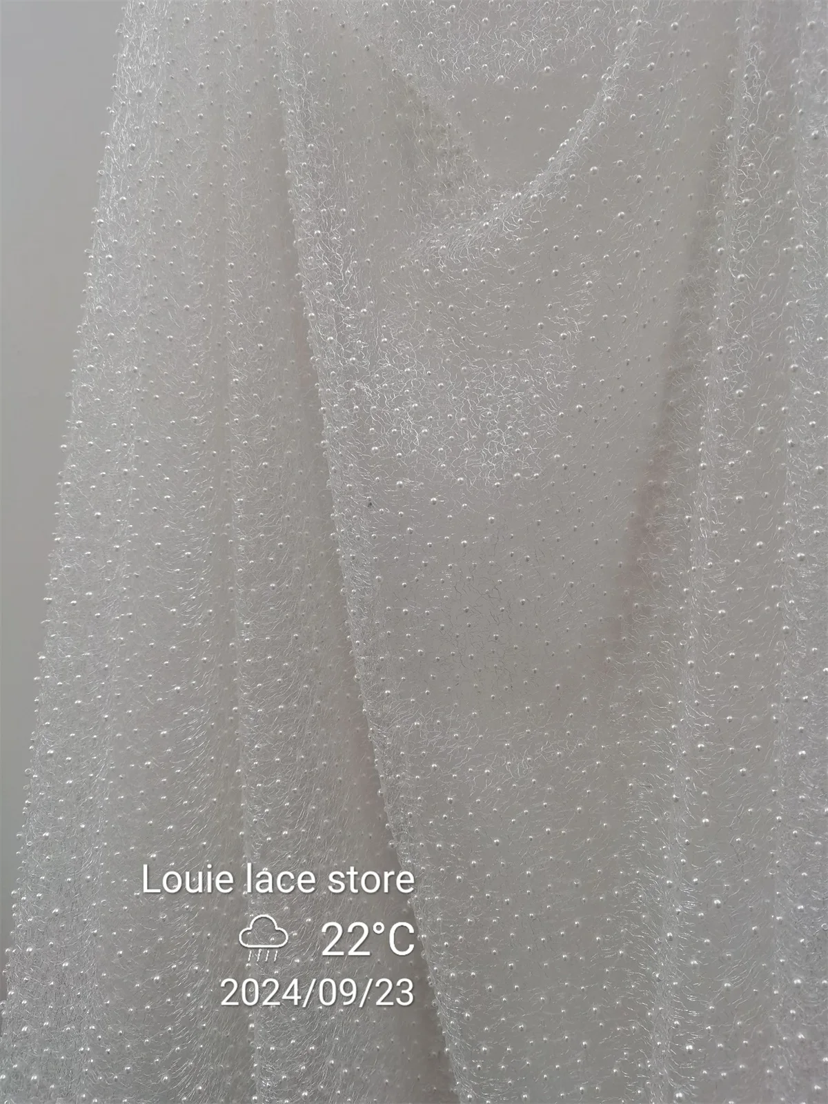 Роскошная белая африканская кружевная ткань с блестками вышитая французская