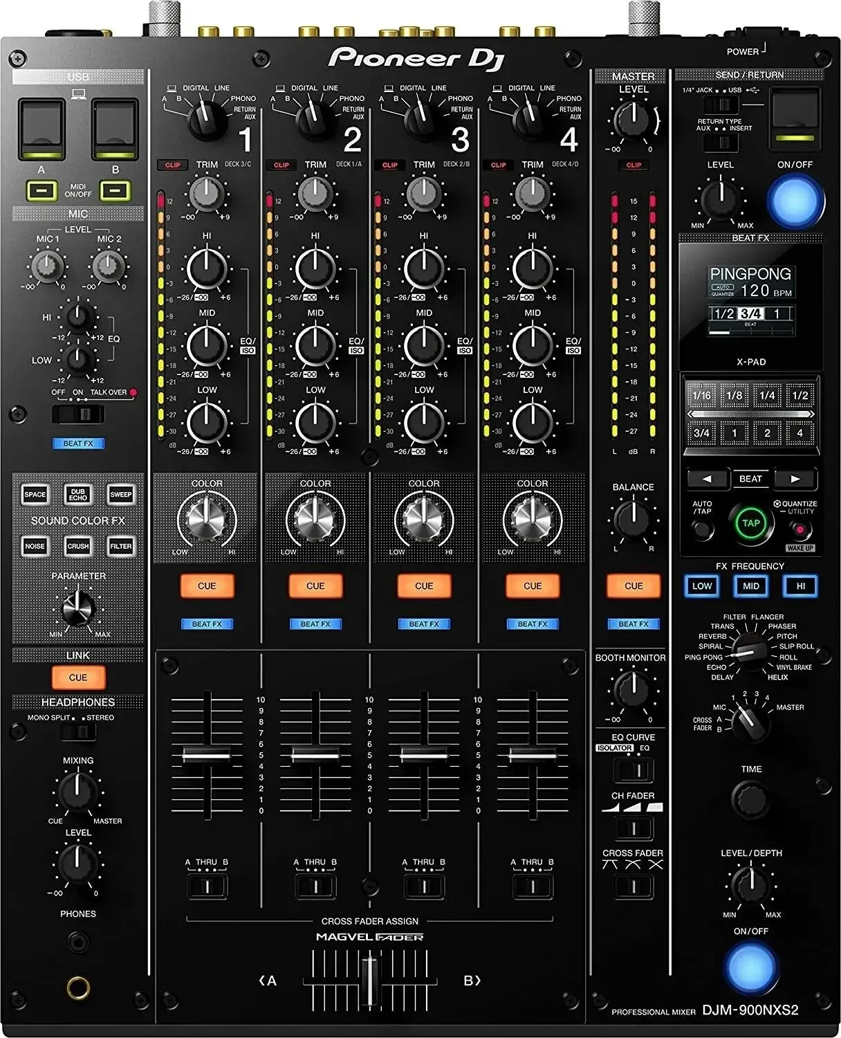 Летняя скидка 50% ГОРЯЧИЕ РАСПРОДАЖИ НА профессиональный DJ-микшер Pioneer DJM-900NXS2