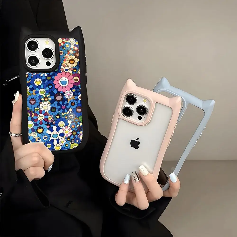 Художественный чехол для телефона KaiKai KiKi с прозрачной рамкой милые трехмерные