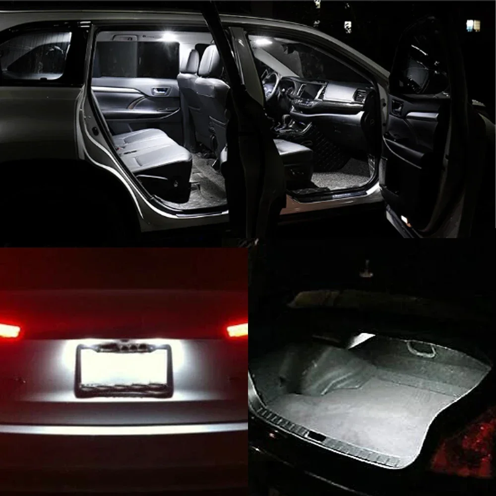 10 шт. C5W C10W светодиодные лампы Festoon 31 мм 36 39 41 canbus освещение номерного знака