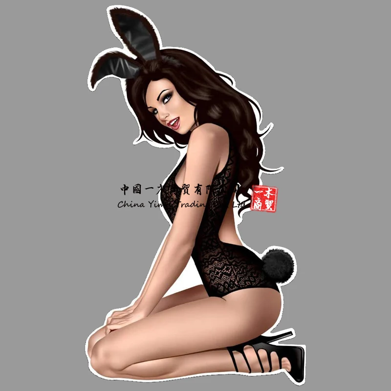 

Pin up decal Bunny Sexy Girls Car Sticker camper accessories stickers czech sticker