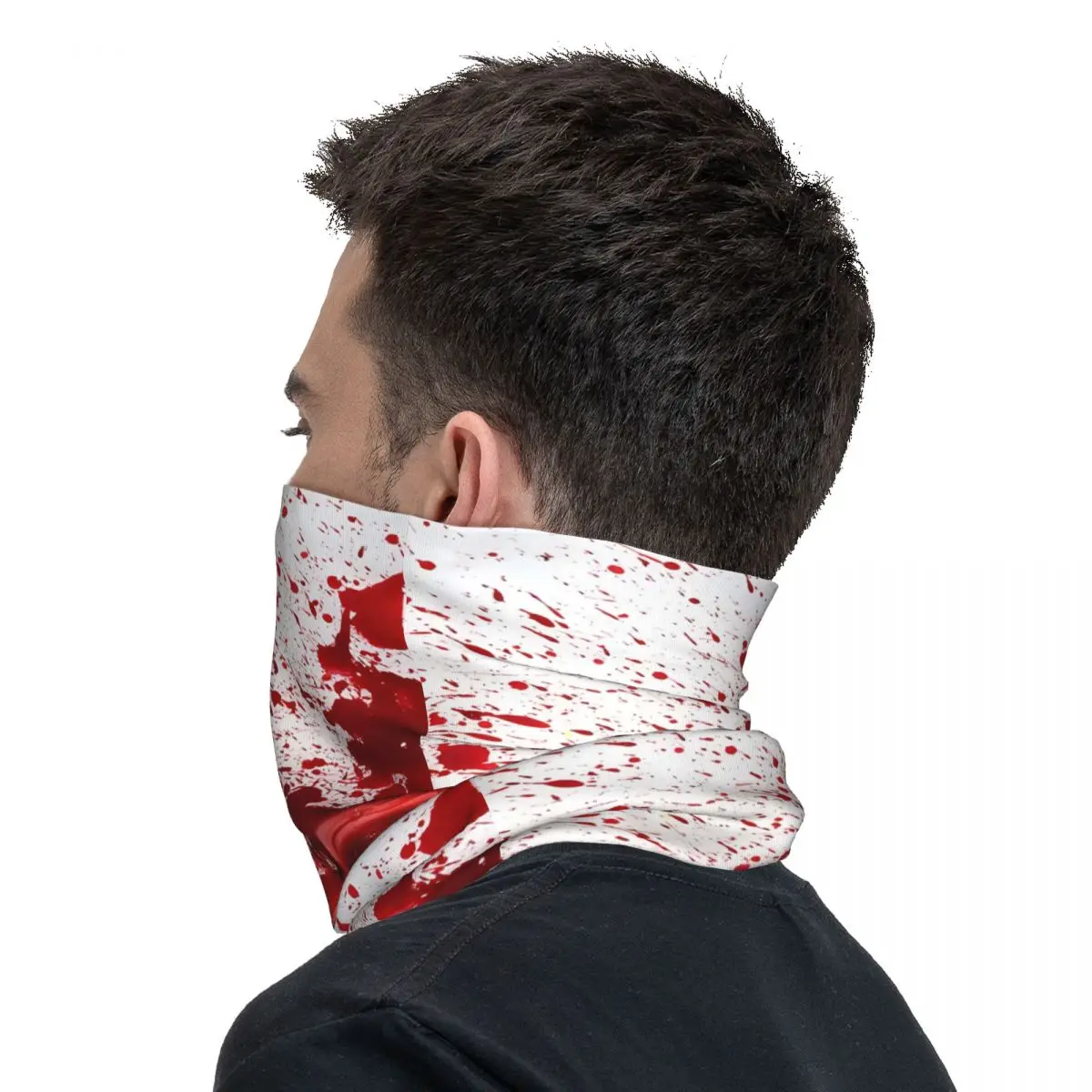 Бандана-брызг крови Шейная Обложка шарф унисекс для взрослых