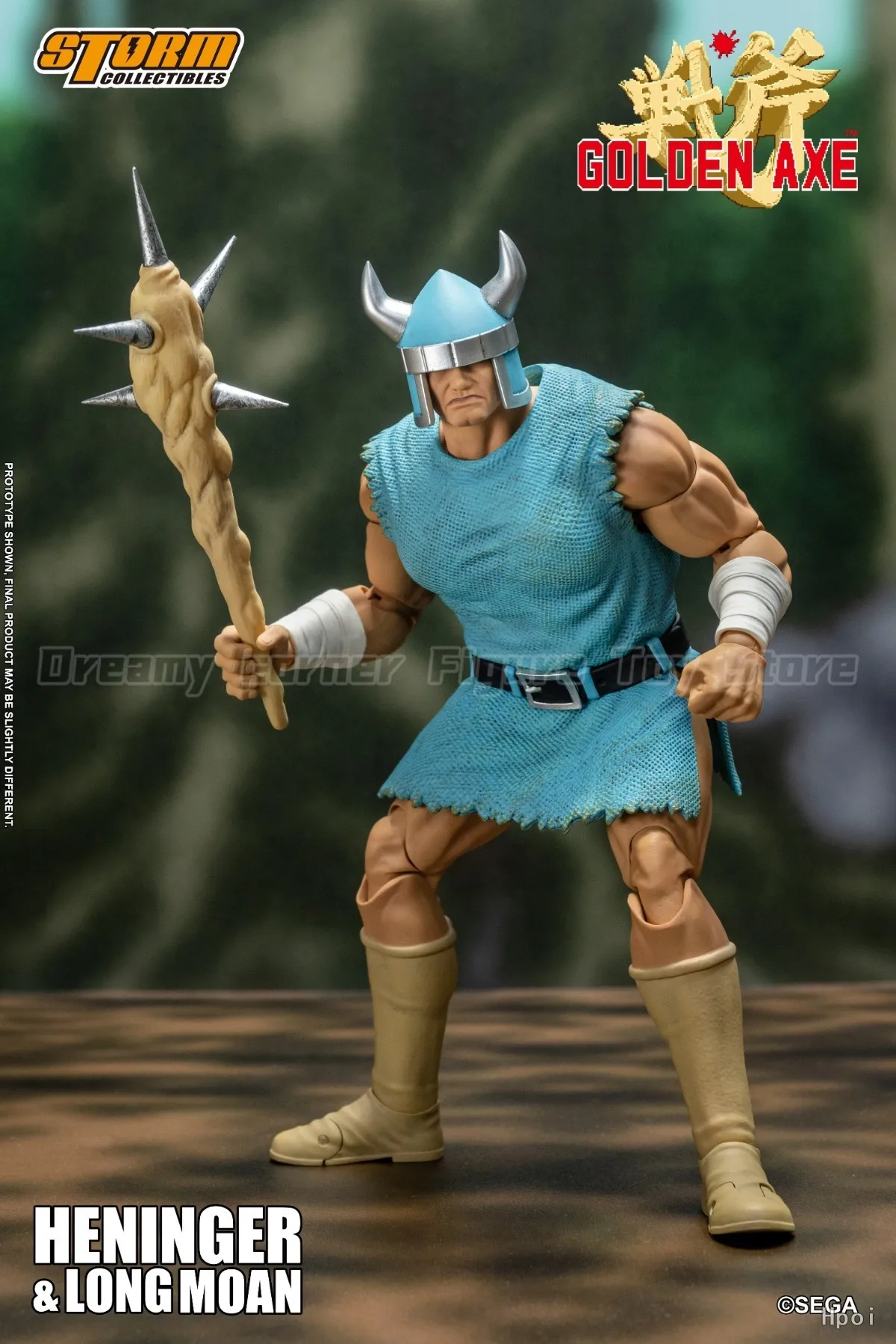 Фото 【В наличии】Оригинальные коллекционные предметы Storm Golden Axe HENINGER & LONG MOAN 2 ПАКЕТ 1/12 Фигурки Модели Игрушки Украшения №4