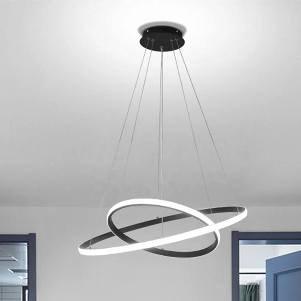 

LED Hollow Chandelier Energy Saving Hanging Shop Lighting Brightness Anticorrosive Easy Installation Metal for Bedroom Bathroom