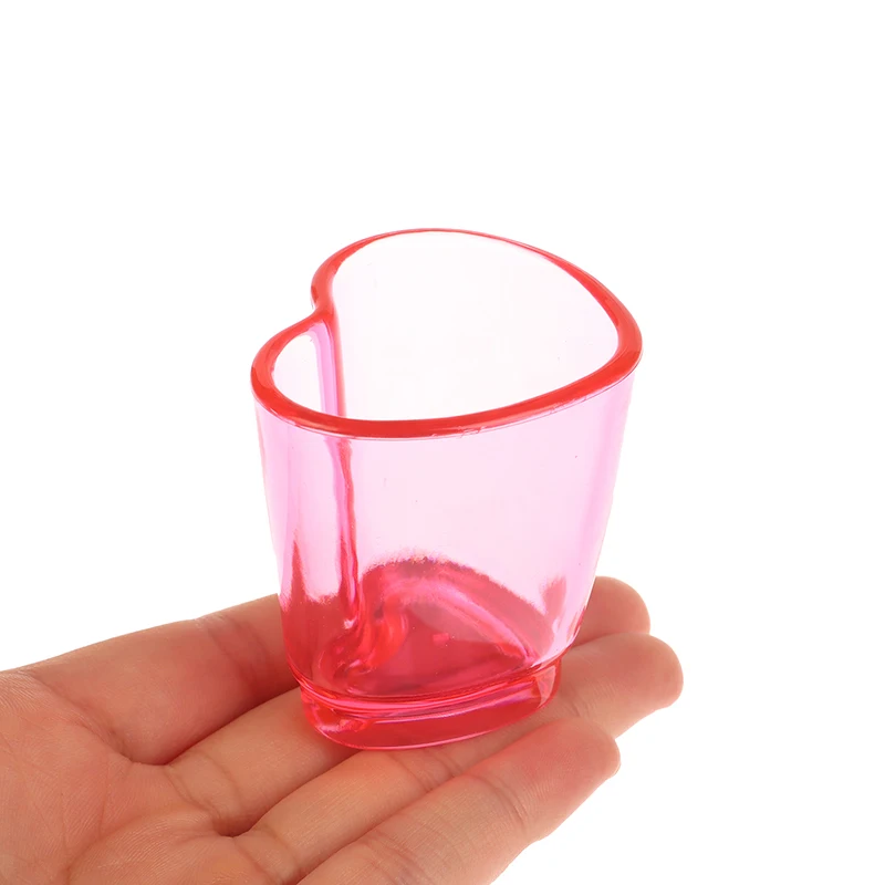 1 шт. пивная чашка в форме сердца бокал для вина пластиковая мини-чашка виски