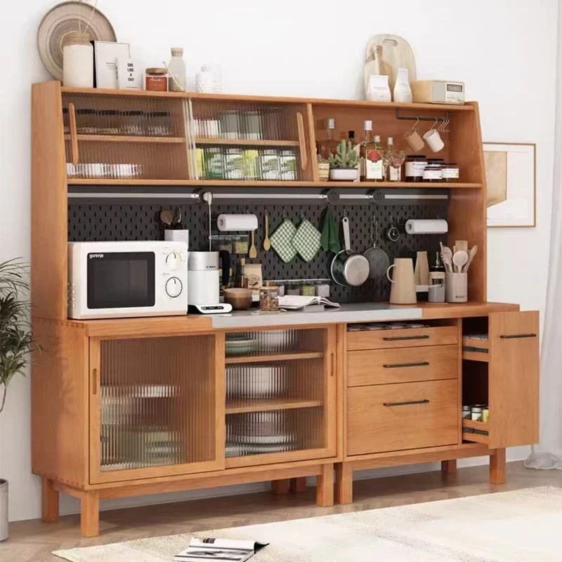 Кухонный ящик шкафы для гостиной боковой шкафчик Curio сервант витрина кладовая