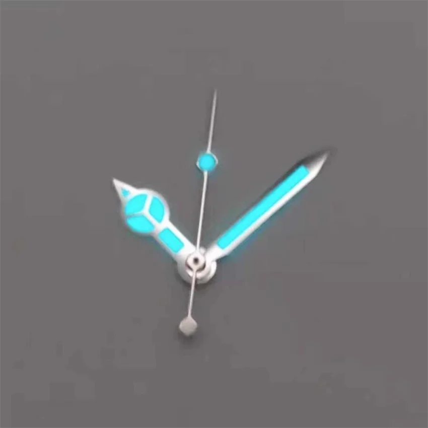 Синие светящиеся стрелки для часов набор игл ETA 2824-2/2836-2 часовое движение запасные