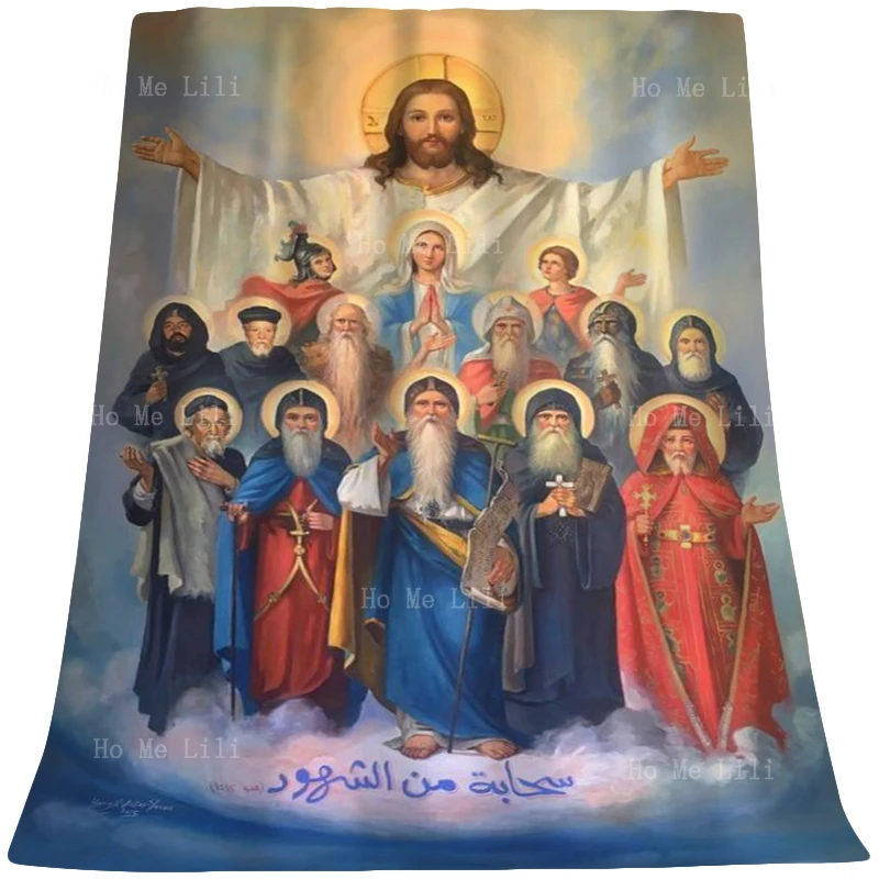 

Фланель с родами Иисуса коптической православной церкви Св. Моисея и Амба Абрахама подходит для всех сезонов