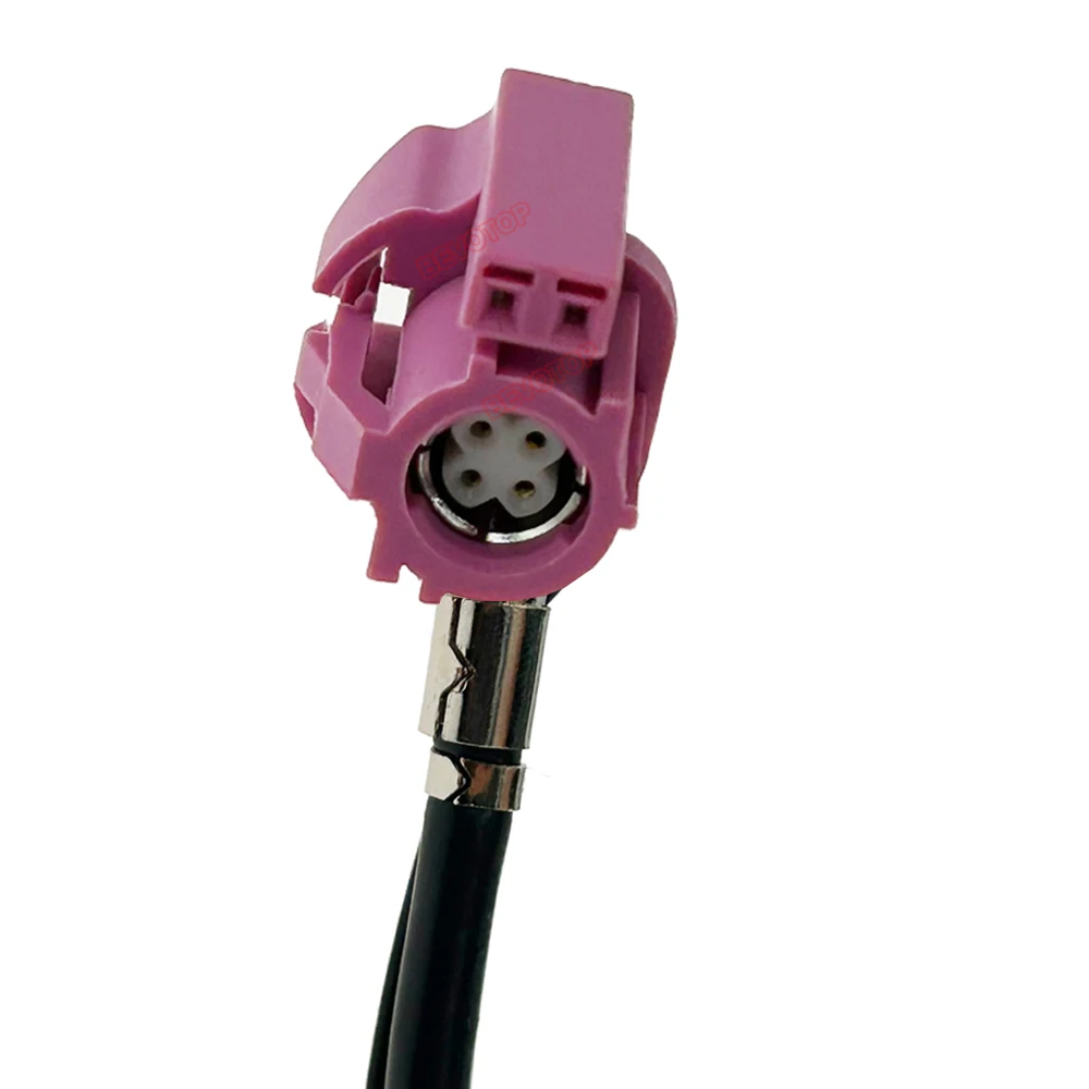 1 шт. BEVOTOP 6-контактный HSD LVDS видеолиния синий 6P C гнездо на розовый H 90 °