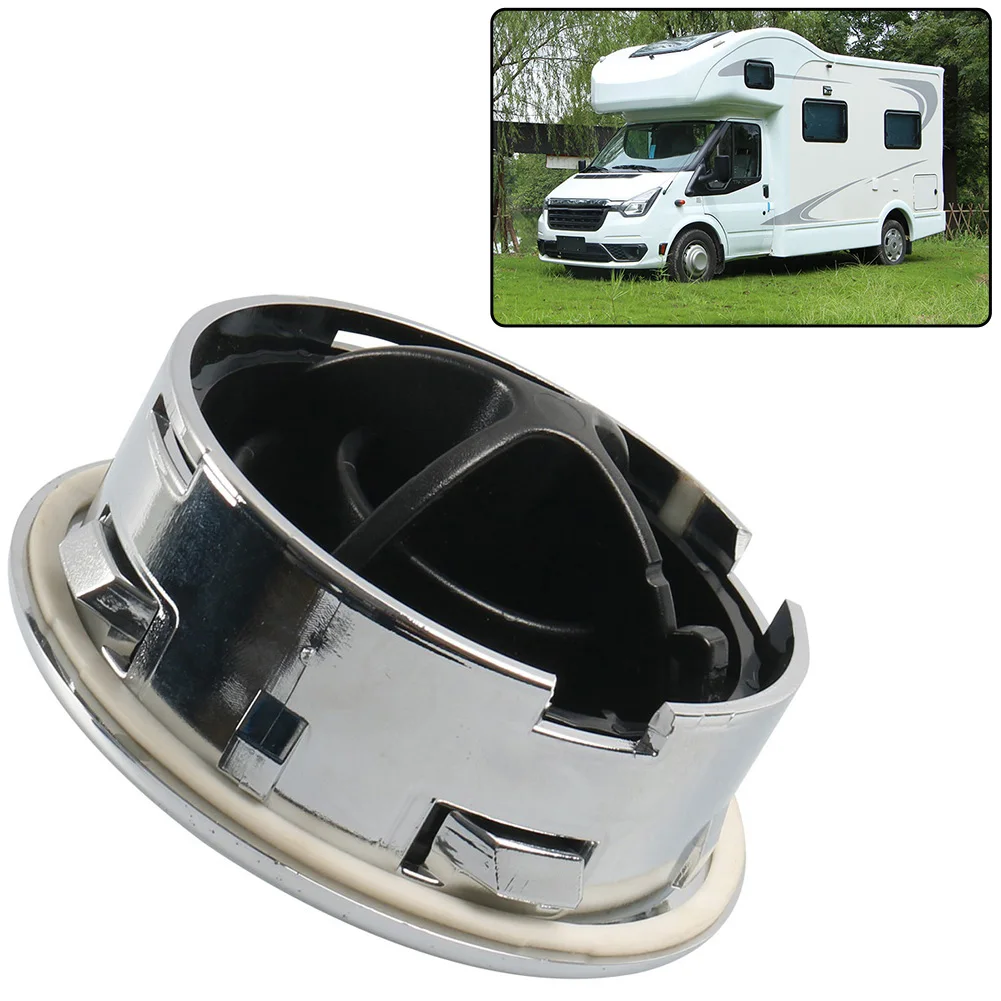 Воздуховод 75 мм A/C хромированный для автофургона автобуса кондиционера сменный