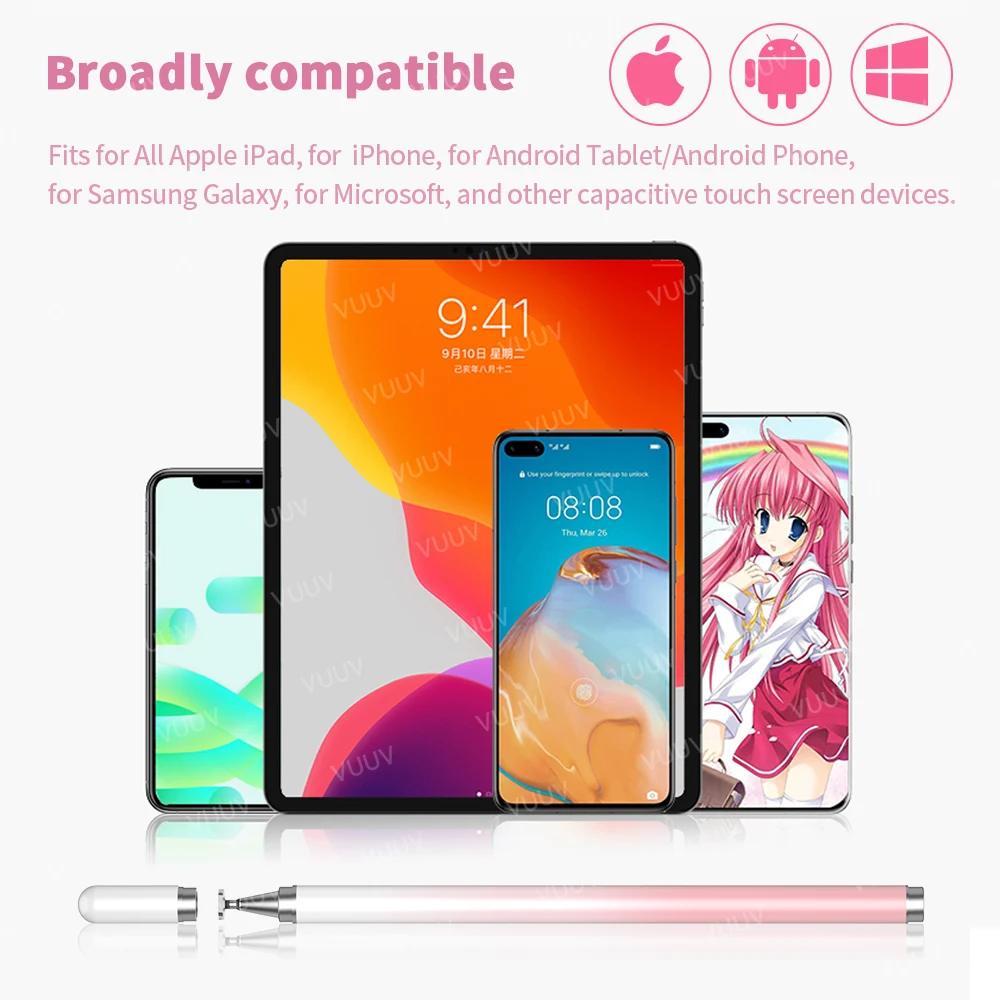 

Touch Pen For Tablet Mobile Stylus Pen For Phone Drawing Xiaomi Samsung Stylus For Touch Screen Android Pen For iPad Pencil