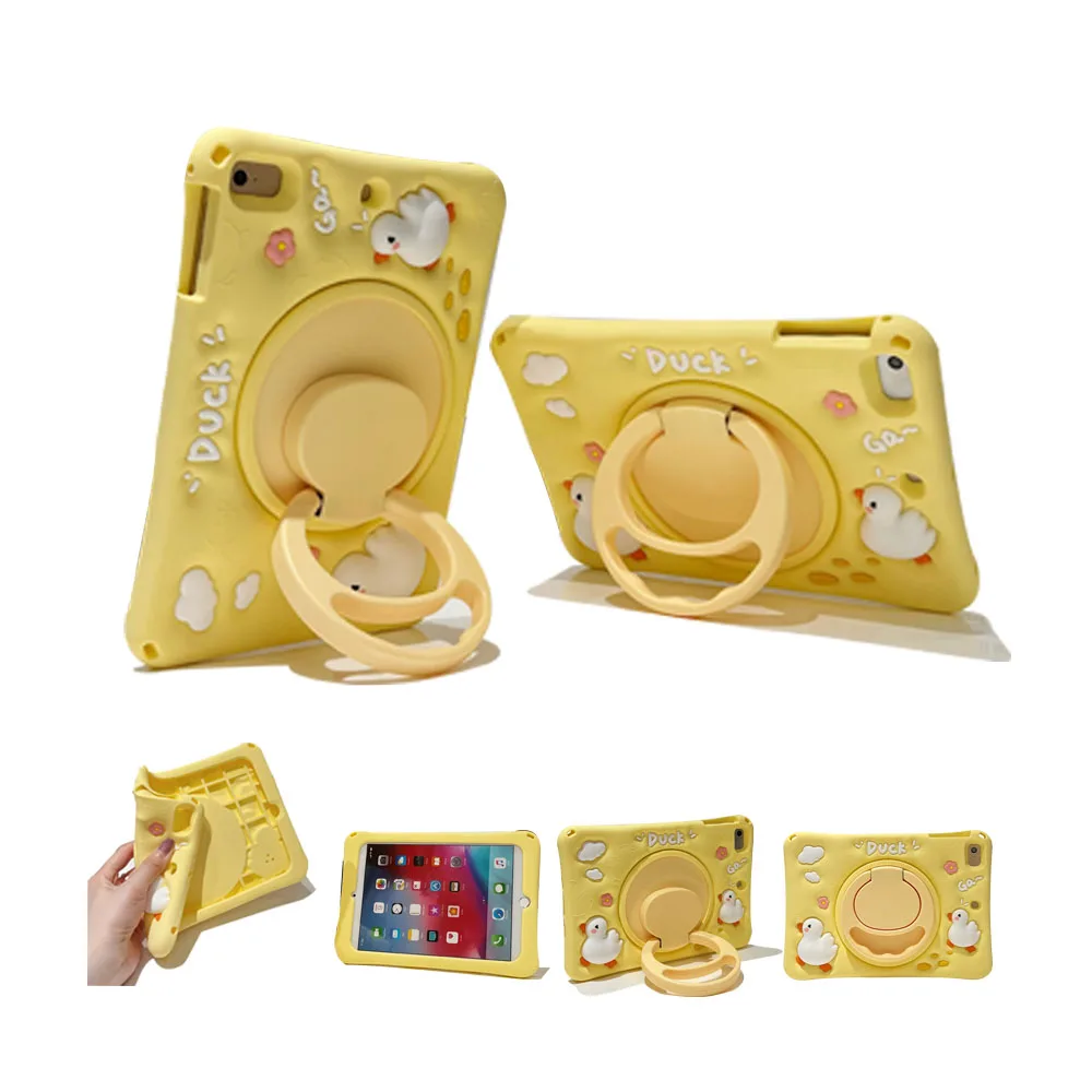 

For Huawei MatePad SE 10.4 Case 2022 AGS5-L09 AGS5-W09 Coque Rotating Stand Tablet Soft Silicon Cartoon Shockproof Kids Cover