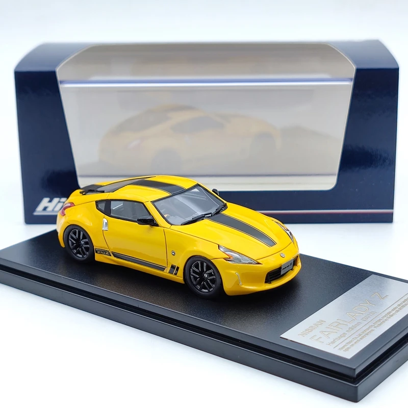 

Модель автомобиля Nissan Fairlady Z в масштабе 1:43 из смолы, эксклюзивный товар для взрослых, статическое отображение подарков на 50-ю годовщину