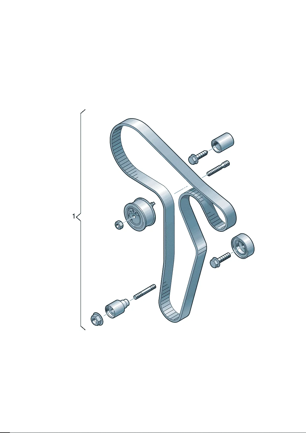 076198119 ina набор ремней ГРМ 530055010 KTB494 VKMA01244 K015661XS Для vw CRAFTER 2 5 tdi