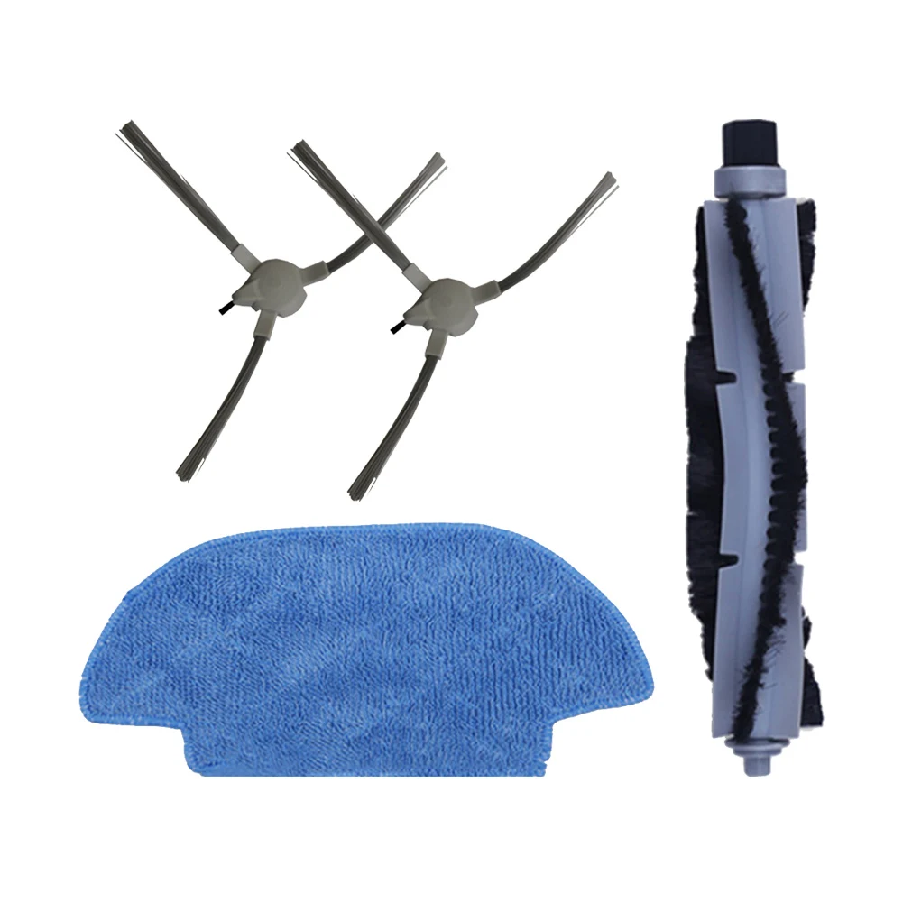 

Roller Side Brush Mop Cloth Set For Liectroux ZK901 Alfawise Vacuum Cleaner Part Main Side Brush Mop Cloth Sweeper Attachment