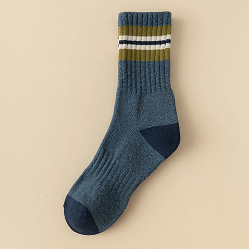 Носки мужские спортивные дышащие впитывающие пот с бархатной подкладкой ins tide Joker